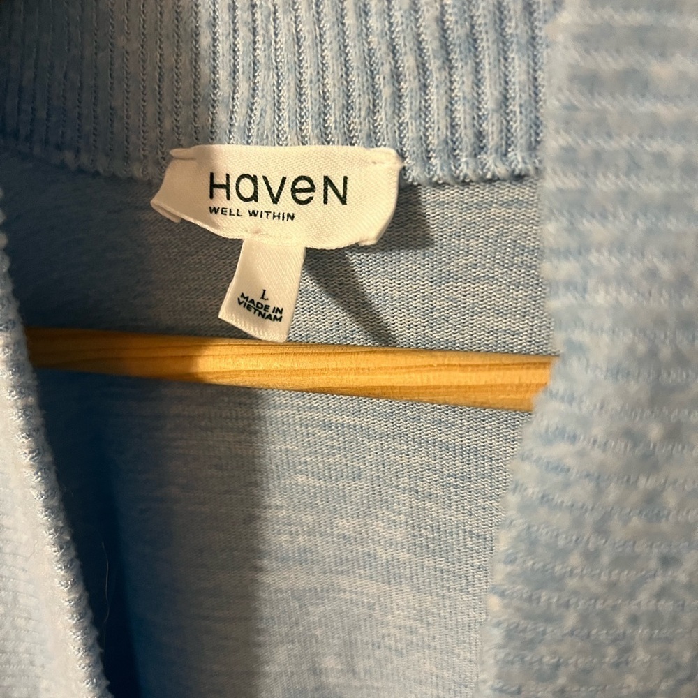 Haven Well Within Marled Knit Open Front Cardigan - Picture 5 of 7
